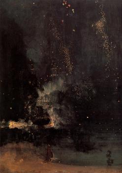 James Abbottb McNeill Whistler : The Falling Rocket